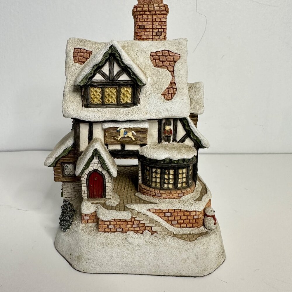 David Winter Cottage Figurine "The Toymaker" Collectible 1994 Handmade Detailed